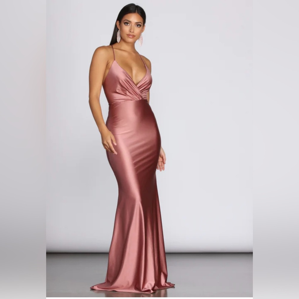 Mauve, formal, long gown